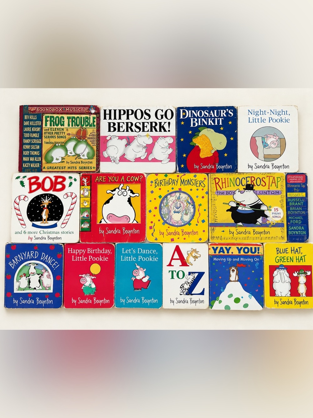 Sandra Boynton Children's Board Book Lot - amazing lot